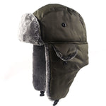 Ushanka elegante de pele título por defeito