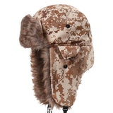 Ushanka militar de couro título por defeito