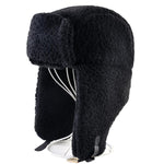 Ushanka preto título por defeito