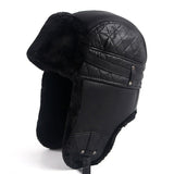 Ushanka simples preto