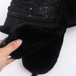 Ushanka simples preto