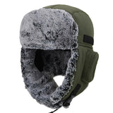 Ushanka verde caqui título por defeito