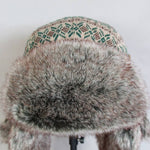 Ushanka vintage com forro