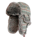 Ushanka vintage com forro
