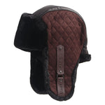 Ushanka vintage com pelo título por defeito